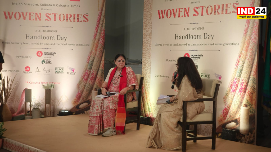 राष्ट्रीय हथकरघा दिवस पर कोलकाता में सजा ‘वोवन स्टोरीज़’, भारतीय बुनाई की विरासत को मिला सम्मान