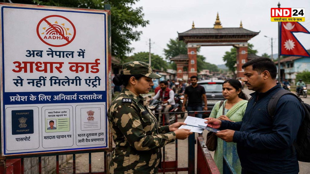 Nepal Travel Rules: गौरीफंटा बॉर्डर पर Aadhaar से एंट्री बंद, Passport या Voter ID जरूरी