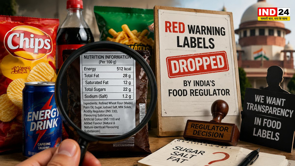 Packaged Food Alert: चिप्स-बिस्किट से लेकर कोल्ड ड्रिंक तक पर लगेगा लाल चेतावनी निशान, ग्राहकों के लिए बड़ी खबर