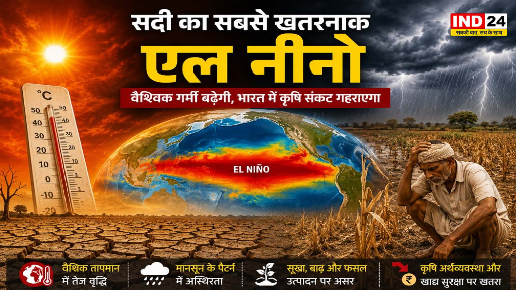 Super El Niño Alert: 100 साल में सबसे ताकतवर हो सकता है इस साल का अल नीनो, 2027 में टूट सकता है गर्मी का रिकॉर्ड