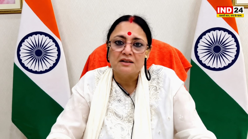 “वंदे मातरम् केवल शब्द नहीं, राष्ट्रीय चेतना का अमर मंत्र”: अग्निमित्रा पॉल ने वीडियो संदेश में बताया राष्ट्रीय गीत का ऐतिहासिक महत्व