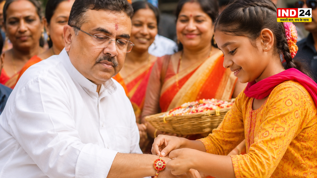 पश्चिम बंगाल में धूमधाम से मनाया जाएगा रक्षाबंधन, सुवेंदु सरकार ने बजट किया जारी, बांटे जाएंगे 25 लाख से अधिक राखी