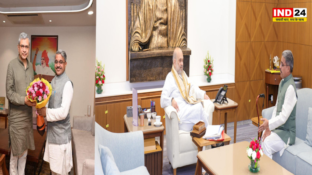 नई दिल्ली में केंद्रीय मंत्रियों से मिले राज्यसभा सांसद रजनीश अग्रवाल, विकास और जनहित के मुद्दों पर हुई चर्चा