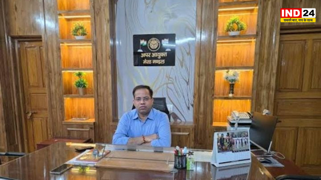 मुंडेरवा नगर पंचायत को मिला नया अधिशासी अधिकारी, अमित कुमार सिंह ने संभाला कार्यभार