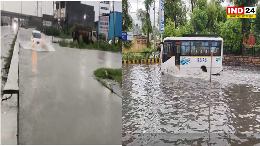Rajasthan Weather Today: अलवर-दौसा में बारिश से सड़कें बनीं तालाब, पानी के बीच स्कूल पहुंचे बच्चे; आज 12 जिलों में यलो अलर्ट