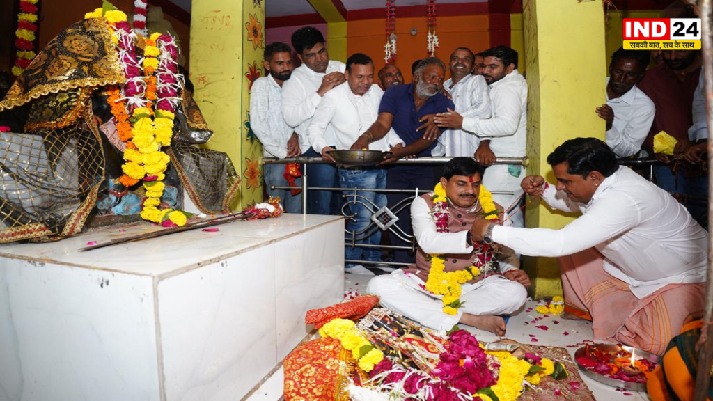 CM डॉ.मोहन यादव ने सागोती माता मंदिर में किए दर्शन, प्रदेशवासियों के सुख-समृद्धि की कामना