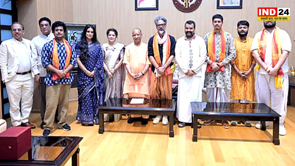 फिल्म ‘हनुमान अंश’ की टीम ने CM योगी से की मुलाकात, फिल्म की आध्यात्मिक पृष्ठभूमि पर हुई चर्चा