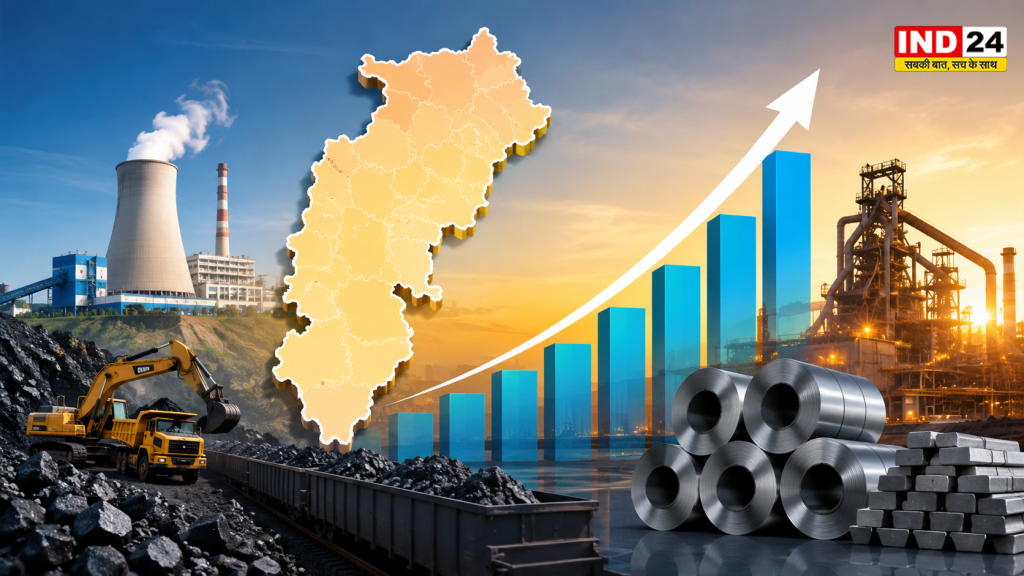 देश की GDP ग्रोथ से छत्तीसगढ़ को उम्मीद, उद्योग-खनिज और निवेश को मिल सकती है रफ्तार