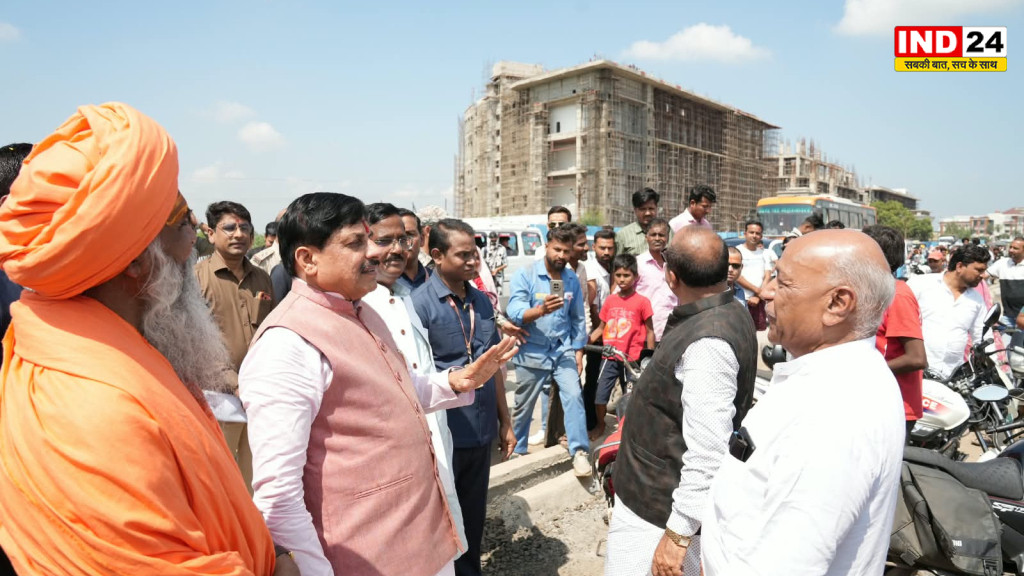 मुख्यमंत्री डॉ. यादव ने पैदल भ्रमण कर सिंहस्थ :2028 के विकास कार्यों का लिया जायजा