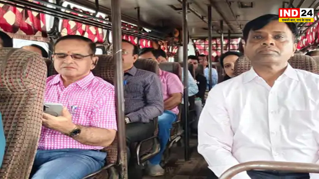 कलेक्टर जिस बस से जन विश्वास कार्यक्रम में पहुंचे, रीवा में वही बस सीज, RTO ने फिटनेस भी निरस्त किया