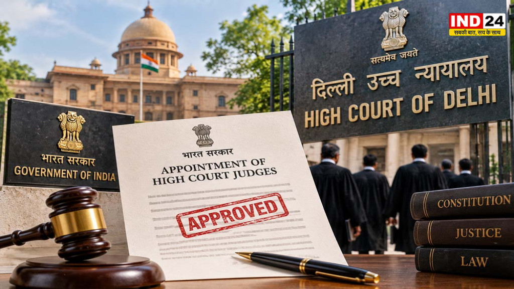 High Court Judges Appointment: केंद्र ने 14 जजों की नियुक्ति को दी मंजूरी, दिल्ली हाईकोर्ट में 7 नाम शामिल