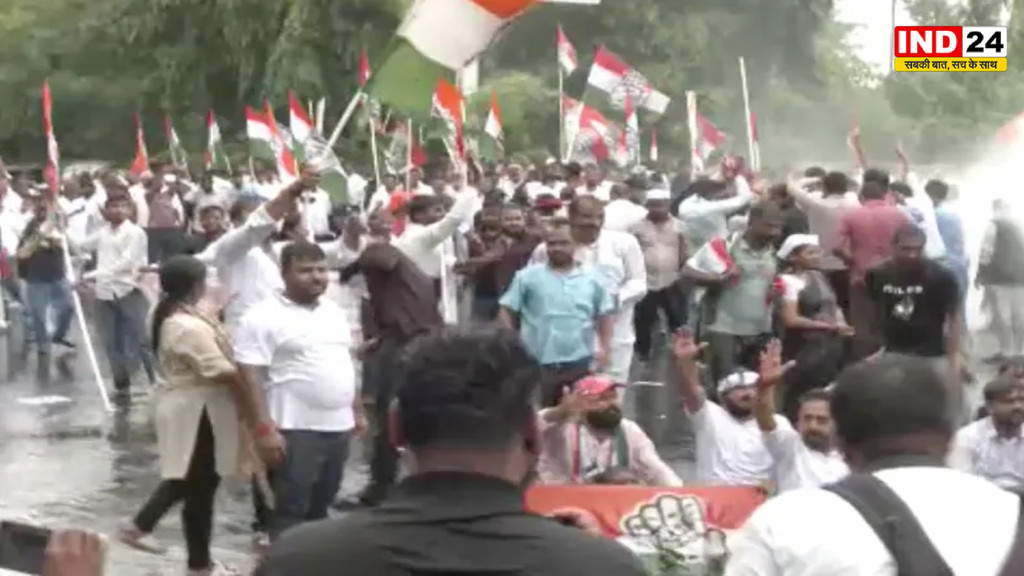 मुख्य चुनाव आयुक्त के खिलाफ कांग्रेस का देशव्यापी प्रदर्शन,दिल्ली-पटना में मार्च, SIR विवाद के बीच इस्तीफे की मांग