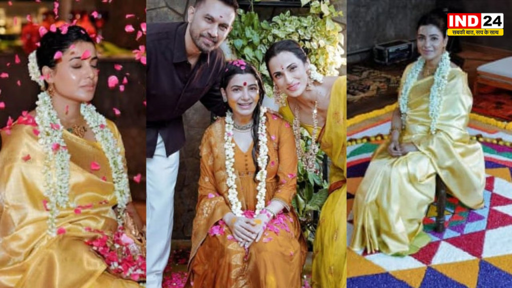 Samantha-Raj Nidimoru:सामंथा रुथ प्रभु ने शेयर की सीमंथम रस्म की तस्वीरें, पति राज निदिमोरू संग दिखीं बेहद खूबसूरत