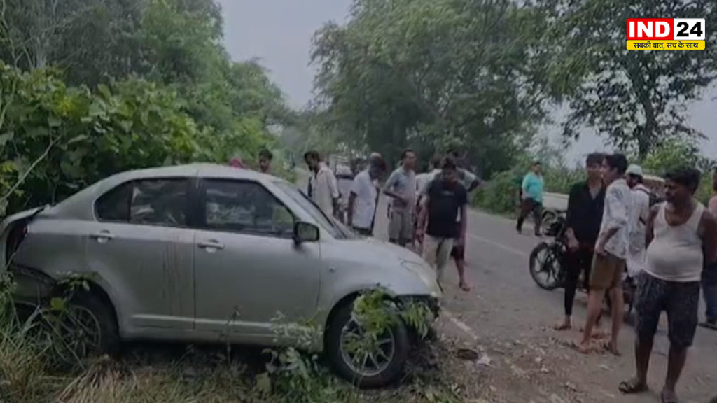 आजमगढ़ में तेज रफ्तार कार पेड़ से टकराकर पलटी, 3 युवकों की मौत, 6 गंभीर घायल