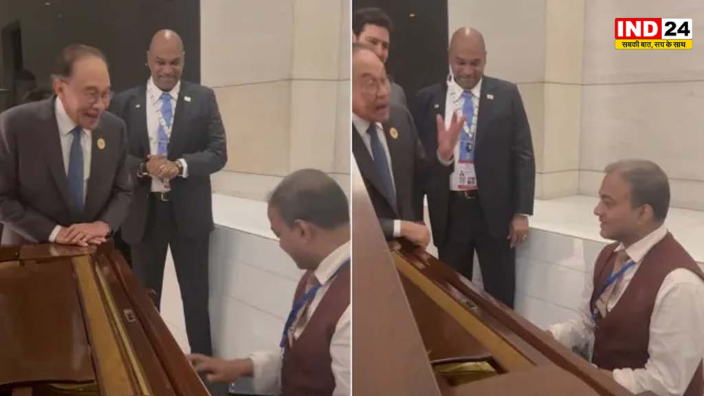 मोदी के मेहमान अनवर इब्राहिम ने गाया किशोर कुमार का गीत, दिल्ली में दिखा हिंदी प्रेम