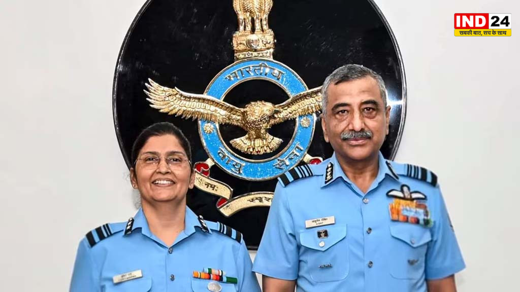 शक्ति शर्मा ने रचा इतिहास, गैर-चिकित्सकीय क्षेत्र से पहली महिला बनीं एयर वाइस मार्शल