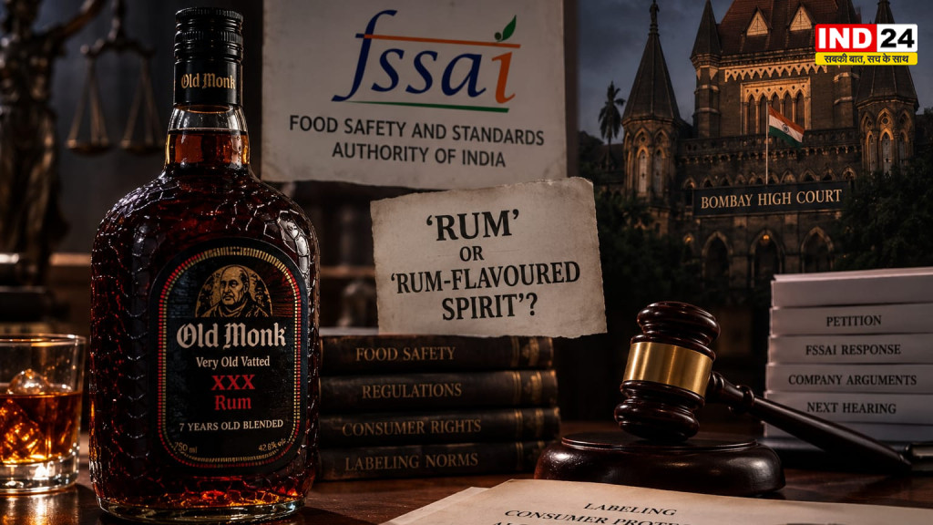 Old Monk पर FSSAI का बड़ा सवाल: ‘रम’ के नाम से बिक्री पर आपत्ति, ‘7 Years Old Blended’ दावे पर भी हाईकोर्ट सख्त