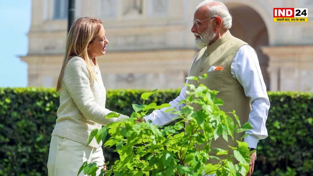 जॉर्जिया मेलोनी ने पीएम मोदी को 76वें जन्मदिन की बधाई दी, भारत-इटली रिश्तों की तारीफ
