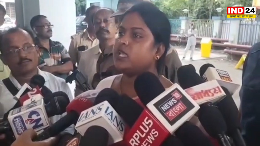 संदेशखाली में फिर गरमाया विवाद, BJP विधायक रेखा पात्र ने पुलिस और पार्टी नेताओं पर उठाए सवाल