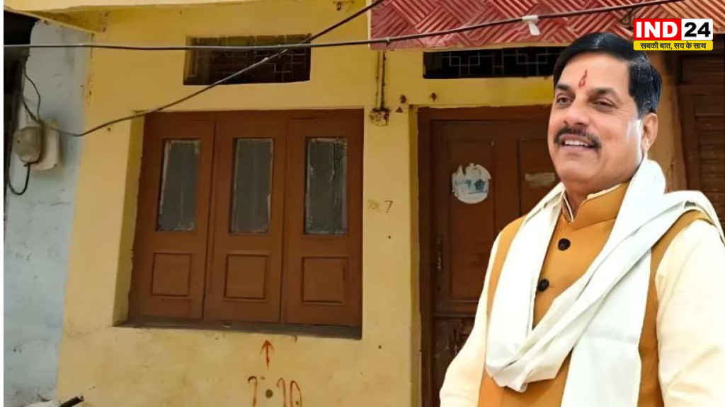 कानून सबके लिए समान, CM डॉ. मोहन यादव के घर पर भी लगा लाल निशान,सड़क चौड़ीकरण के लिए टूटेगा मकान !