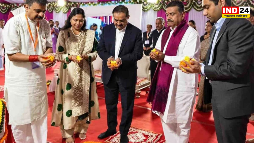 न्यूटाउन में अडानी आरोग्य मंदिर का भूमिपूजन, 2,000 बेड का अस्पताल बनेगा, 1,000 बेड गरीबों के लिए मुफ्त