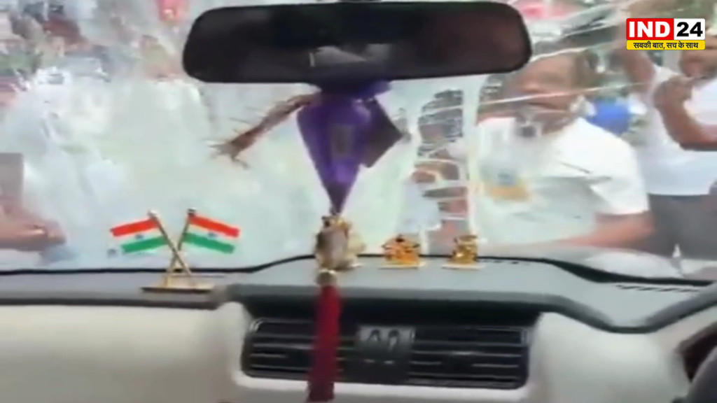 TMC विधायक कुणाल घोष की कार पर हमला, उत्तरपाड़ा में फेंके गए अंडे