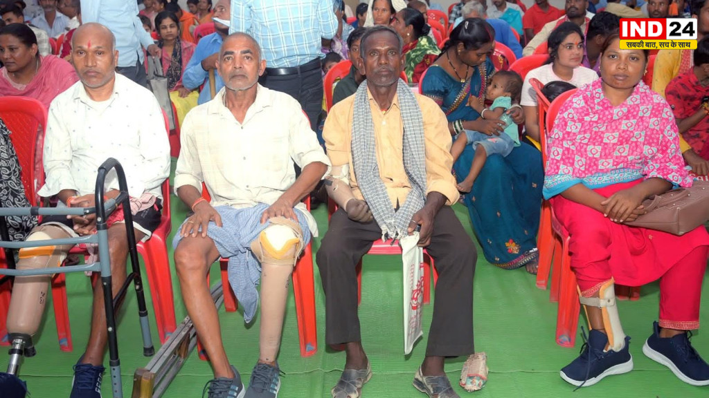 सेवा संकल्प अभियान: भाटापारा में दिव्यांगजनों के लिए शिविर, 27 को मौके पर मिले कृत्रिम अंग और कैलिपर्स