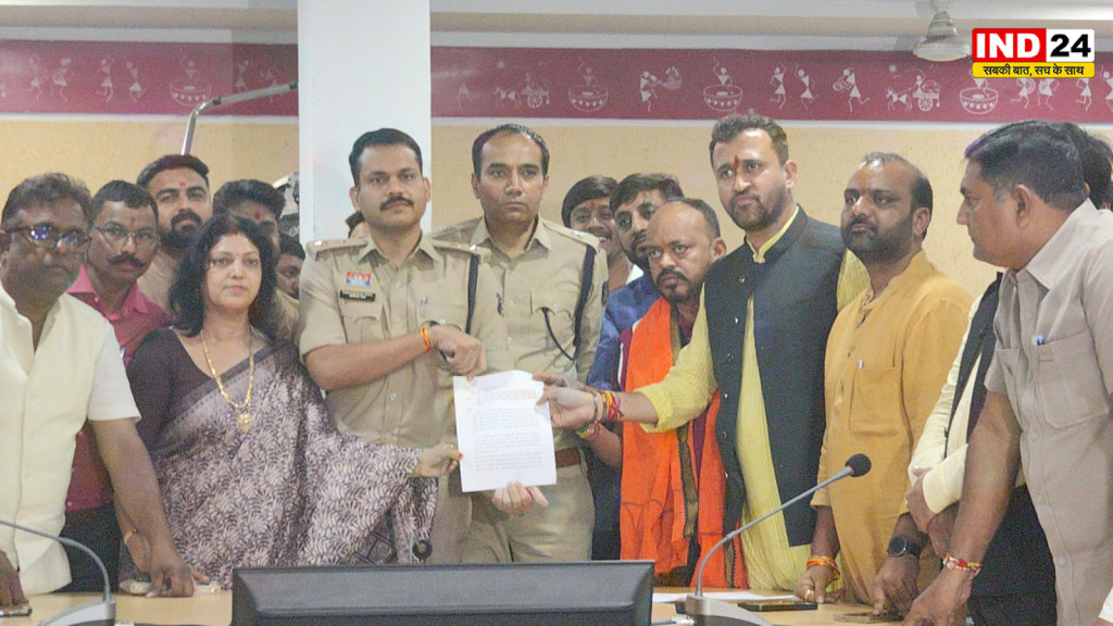 रायपुर : महापौर मीनल चौबे के खिलाफ अभद्र टिप्पणी, भाजपा पार्षद दल ने थाने में की शिकायत