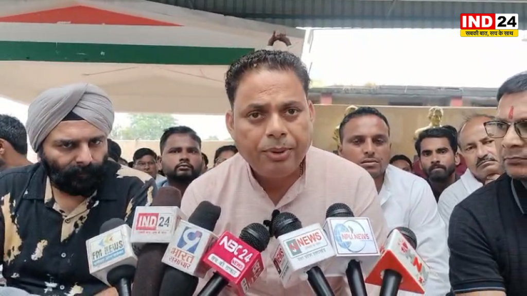 खटीमा में GST कार्रवाई के विरोध में कांग्रेस का धरना, विधायक भुवन कापड़ी ने सरकार पर साधा निशाना