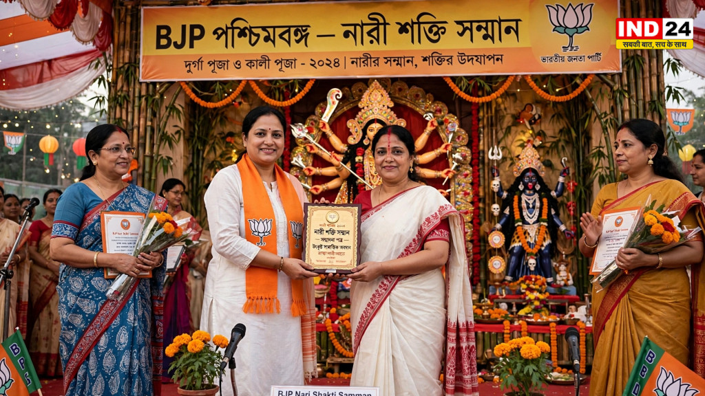 दुर्गापूजा-कालीपूजा में BJP देगी ‘नारी शक्ति सम्मान’, आम महिलाओं में से चुनी जाएंगी सम्मानित महिलाएं
