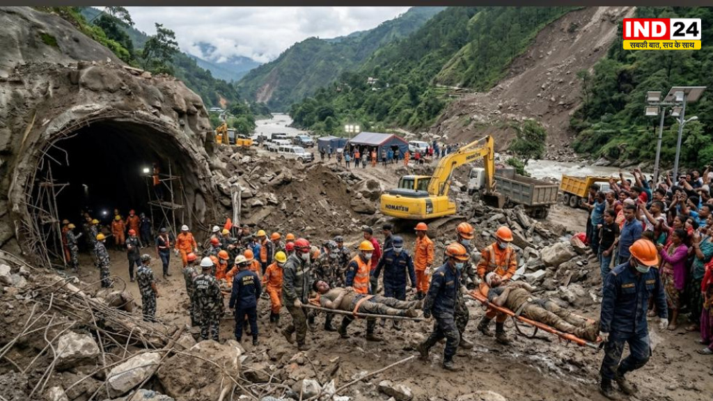 नेपाल में 9 दिन बाद सुरंग से ‘चमत्कारिक’ रेस्क्यू, 170 मीटर अंदर से दो कर्मचारी जिंदा निकाले गए; सैकड़ों की तलाश जारी