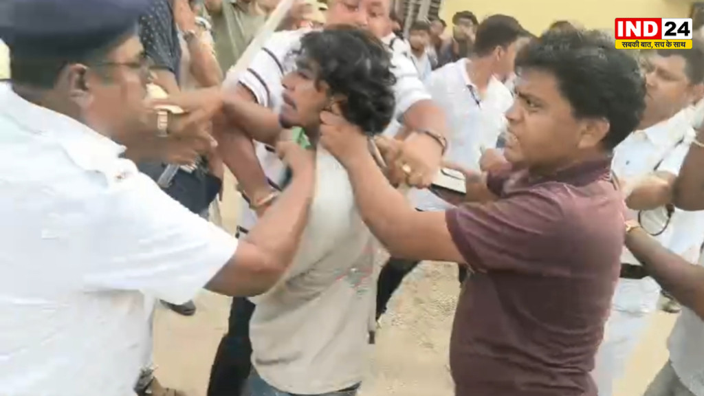 भांगड़ कॉलेज में सायंतन बसु को लेकर हंगामा, लगे ‘गो बैक’ के नारे