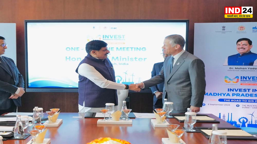 सीएम डॉ. मोहन यादव ने की क्रेसेंट ग्रुप के सीईओ के साथ वन-टू-वन मीटिंग, एनर्जी-टेक्नोलॉजी पर हुई अहम चर्चा