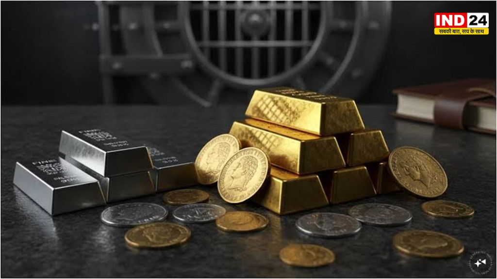 Gold Silver Rate Today: सोना-चांदी खरीदने वालों के लिए बड़ा अपडेट! एक हफ्ते में Gold ₹220 और Silver ₹5,000 सस्ती, जानें आज के ताजा रेट