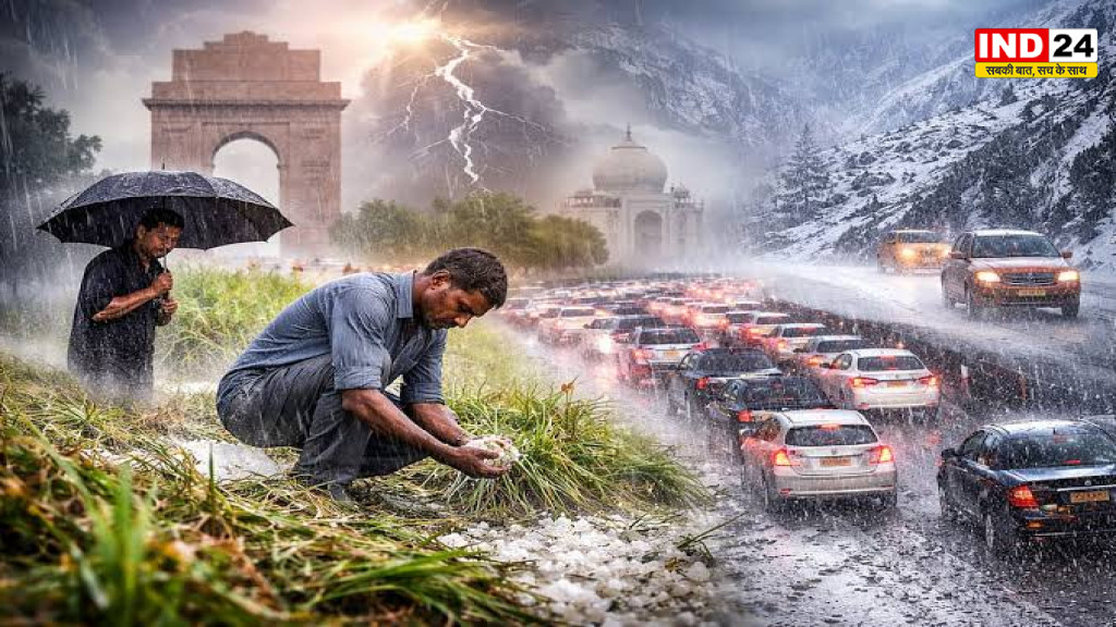 Weather Alert: 22 राज्यों में भारी बारिश का अलर्ट, 50 KM की रफ्तार से चलेंगी हवाएं; लैंडस्लाइड का भी खतरा