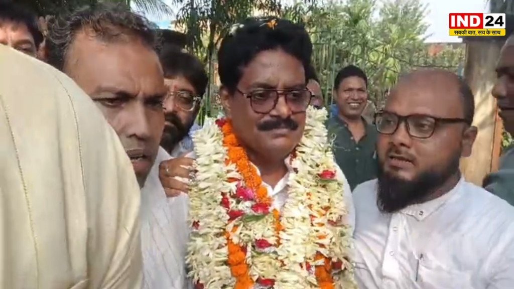 हाईकोर्ट की अंतरिम जमानत के बाद हल्दिया जेल से बाहर आए मिलन प्रधान