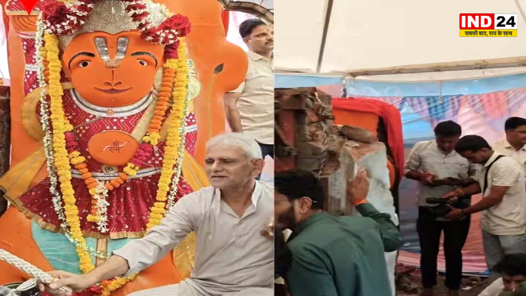 Ujjain Hanuman Mandir: क्रेन-मशीनें भी नहीं हिला सकीं 170 साल पुरानी प्रतिमा, सिंहस्थ की सड़क चौड़ीकरण में नई चुनौती