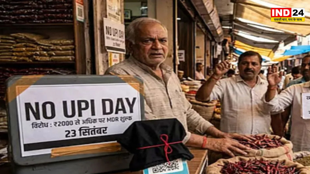 MP में आज ‘नो-UPI डे’, ₹2,000 से ज्यादा का पेमेंट नहीं लेंगे व्यापारी, भोपाल-इंदौर में सांकेतिक विरोध