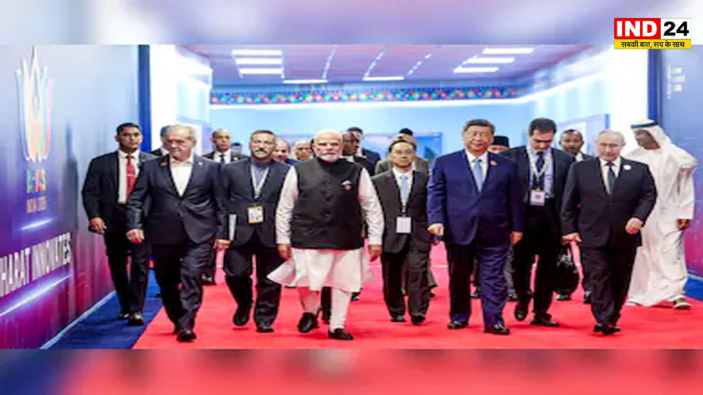 BRICS समिट का दूसरा दिन, PM मोदी भारत मंडपम पहुंचे