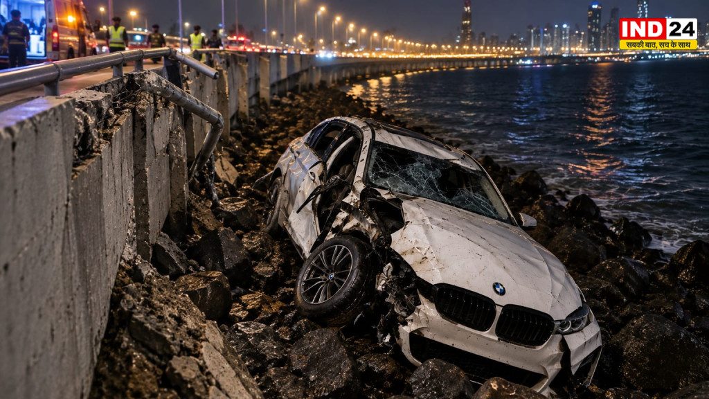 मुंबई कोस्टल रोड BMW हादसे में बड़ा खुलासा: मृत छात्र शनाय गज्जर पर पहले भी दर्ज थे मामले, पब विवाद और रैश ड्राइविंग का केस सामने आया
