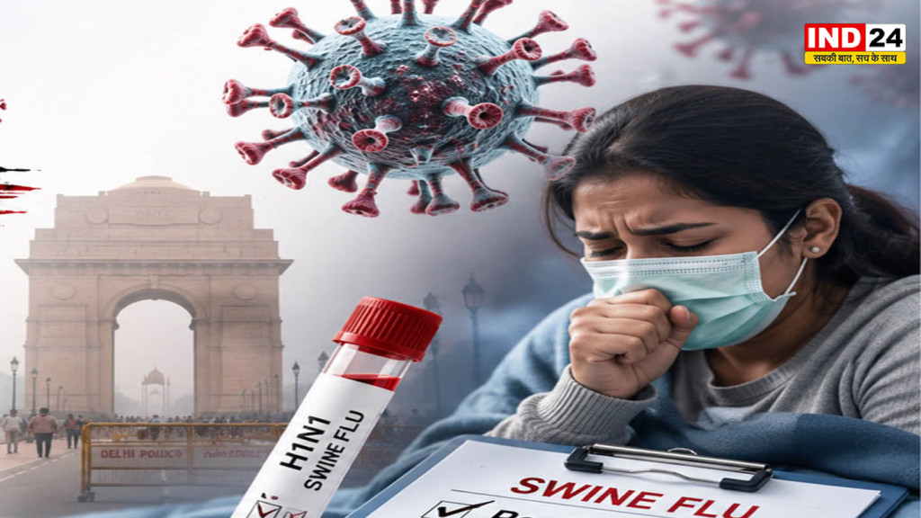 दिल्ली में स्वाइन फ्लू का बढ़ता खतरा, एक दिन में 48 नए केस, H1N1 मरीजों का आंकड़ा 3,629 पहुंचा