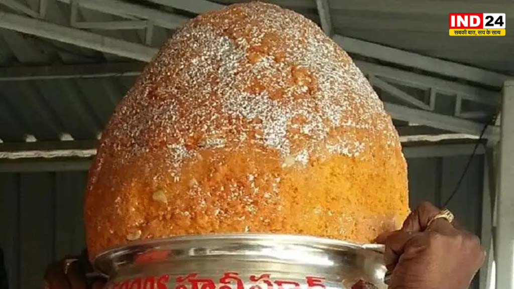 21 किलो का बालापुर गणेश लड्डू 39 लाख में बिका, रियल एस्टेट प्रमुख ने जीती बोली