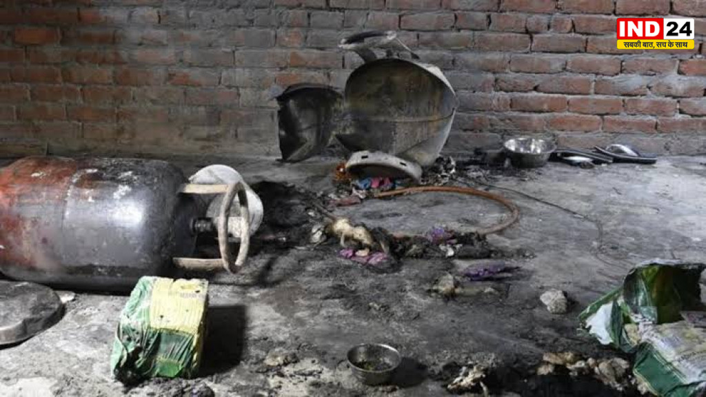 फतेहपुर में सिलेंडर ब्लास्ट से दर्दनाक हादसा, चार सगे भाइयों ने गंवाई जान