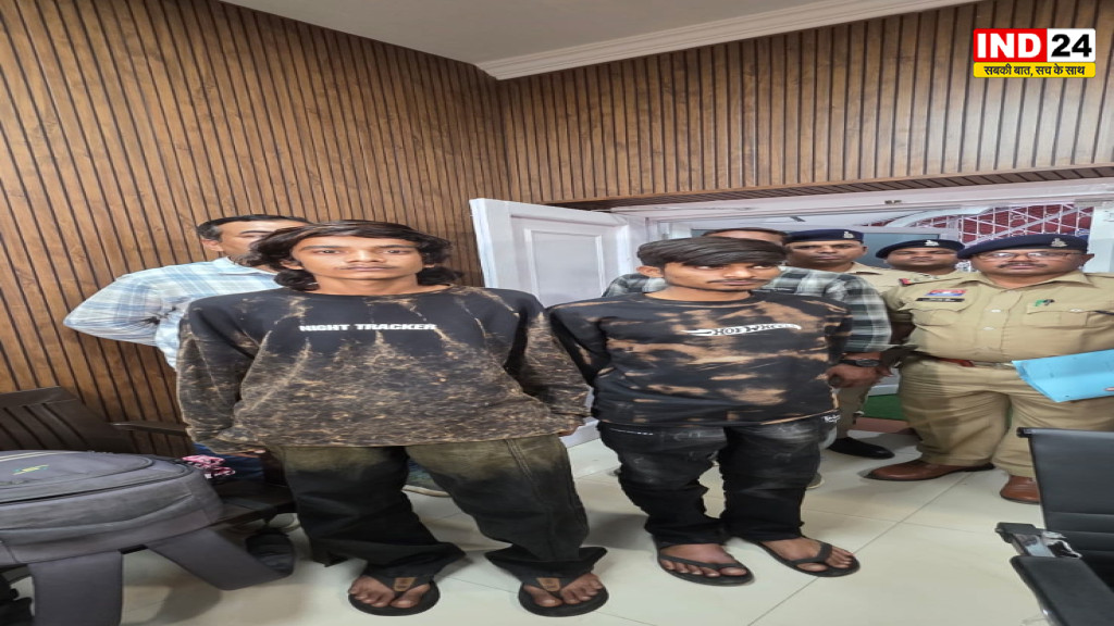 रायपुर में एजुकेशन एकेडमी से लाखों की चोरी का 24 घंटे में खुलासा, दो आरोपी गिरफ्तार