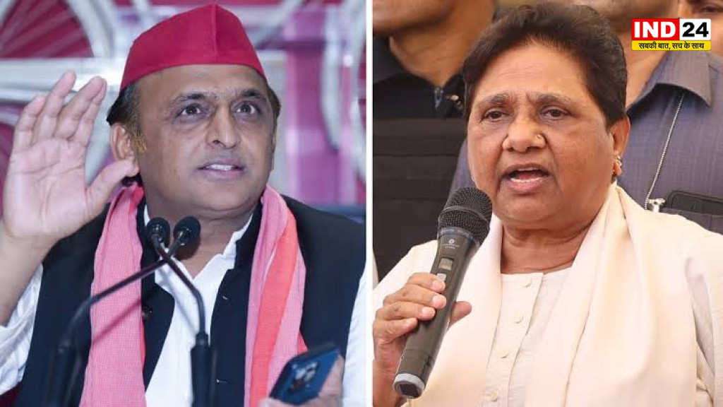 Mayawati vs Akhilesh: PDA रथ के भगवा रंग पर मायावती का तंज, अखिलेश से पूछा- क्या मुस्लिम वोट पर भरोसा नहीं रहा?