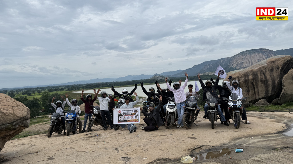कुसमी से मयाली तक निकली ‘Kusmi Moto Riders Club’ की जागरूकता राइड, हेलमेट और ट्रैफिक नियमों का दिया संदेश