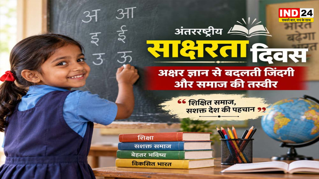 International Literacy Day 2026: साक्षरता से डिजिटल और AI युग तक, क्यों जरूरी है ज्ञान की नई समझ?