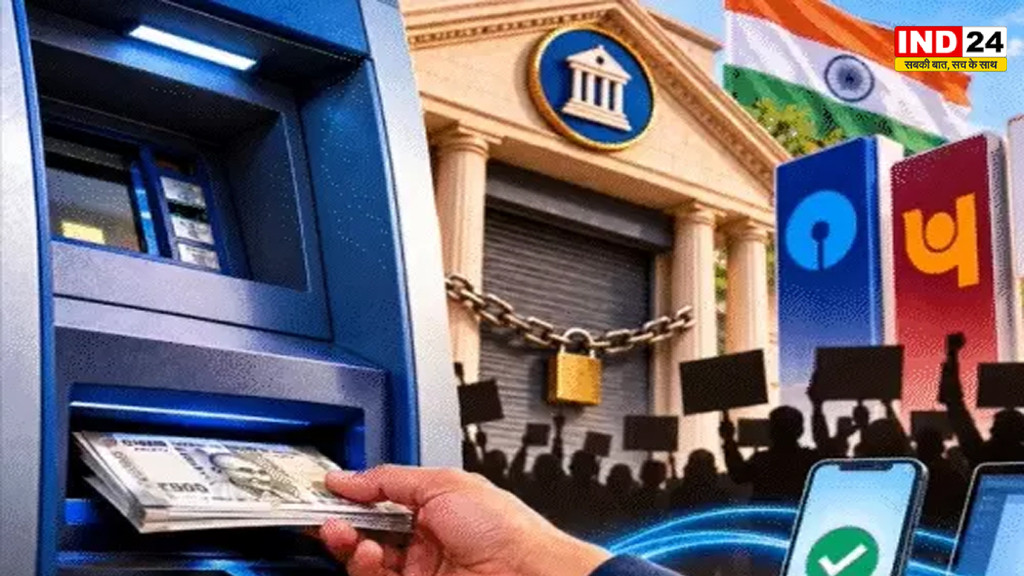 आज रविवार को खुलेंगे सरकारी बैंक, 28 से 30 सितंबर तक हड़ताल, जानें ATM और डिजिटल बैंकिंग पर असर