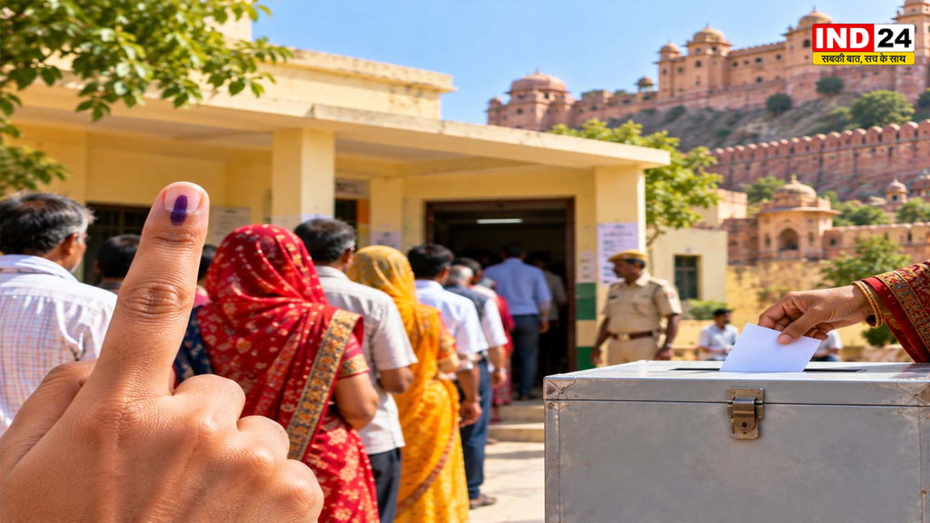 Rajasthan Local Body Elections 2026: दूसरे चरण का मतदान 11 सितंबर को, पहले चरण में 76.41% वोटिंग