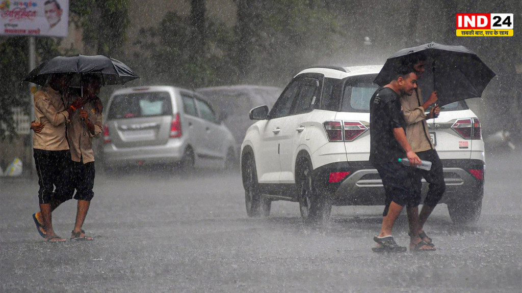 Delhi NCR Rain Alert: दिल्ली-NCR में बारिश का कहर, सड़कों पर जलभराव से थमी रफ्तार; आज Orange-Red Alert, कल से राहत के आसार